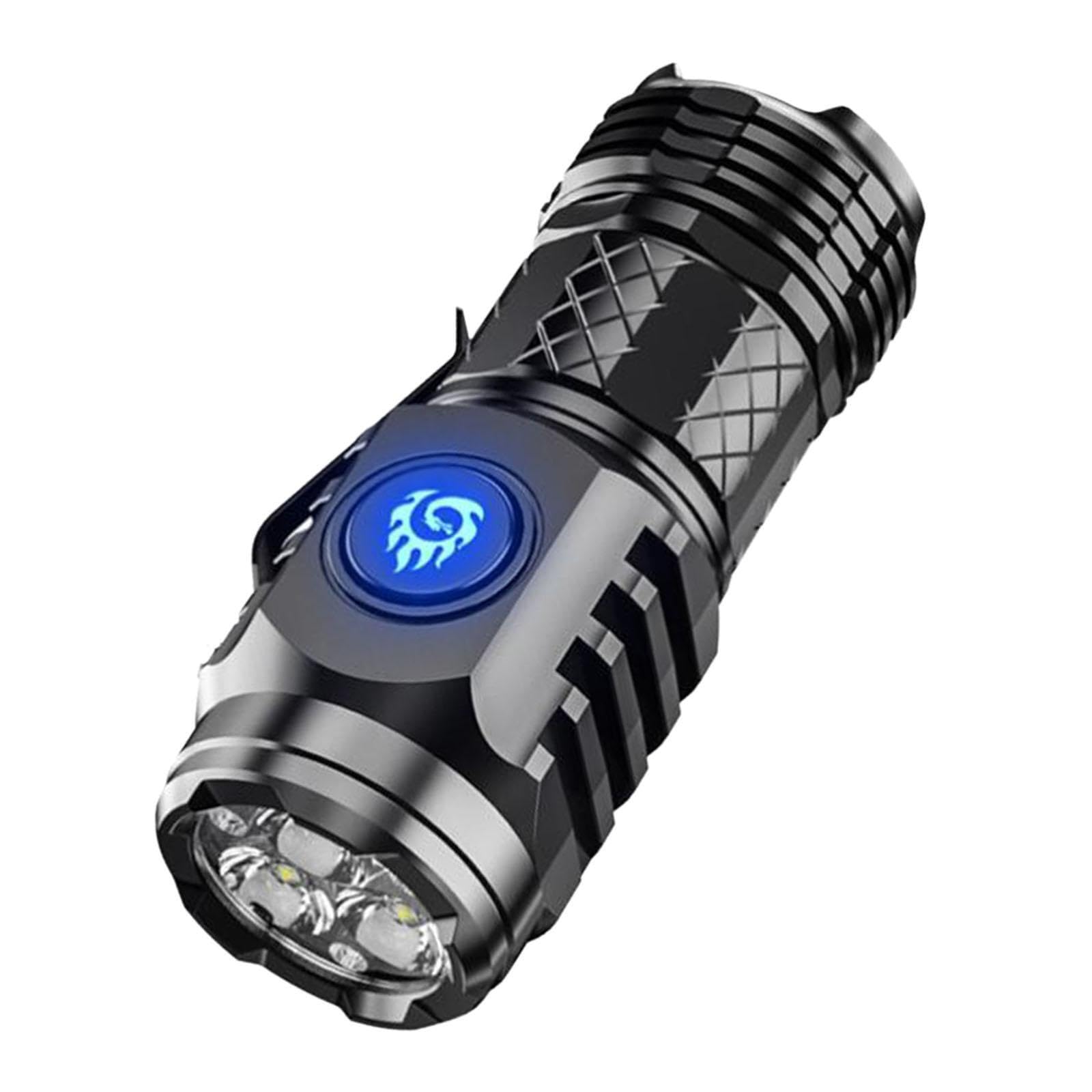 QLECXZI LED Torch Camping Flashlight High Brightness Waterproof Portable Compact Handheld Light for Outdoor Adventures Torch Emergency Flashlight Outdoor Camping Hiking