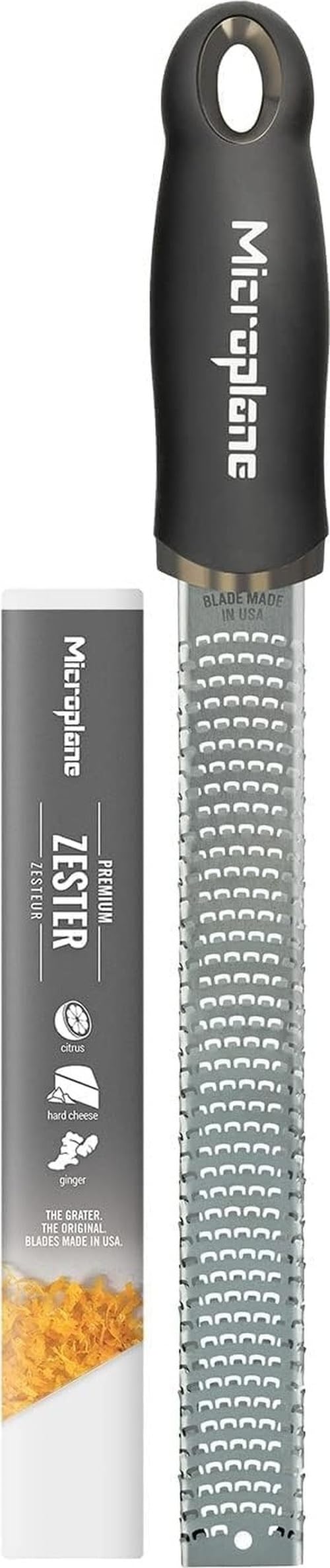 Microplane Premium Grater and Zester Black
