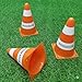 NOZKMOZK Professional Agility Training Cones – Durable Flexible Sport Markers for Soccer, Basketball, Football, Running & Skating – High-Visibility Field Markers