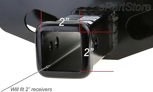 Miniatura 5 de Accesorio para conectar cobertor de tubo de remolque con bandera de los EE. UU., reflector