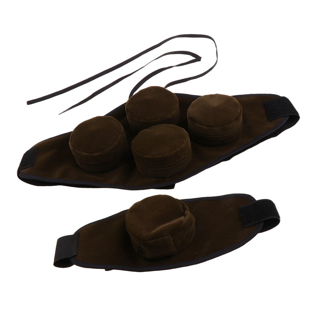 FLAWISH 2pcs Chinese Traditional Smokeless Moxibustion Waist Belt With