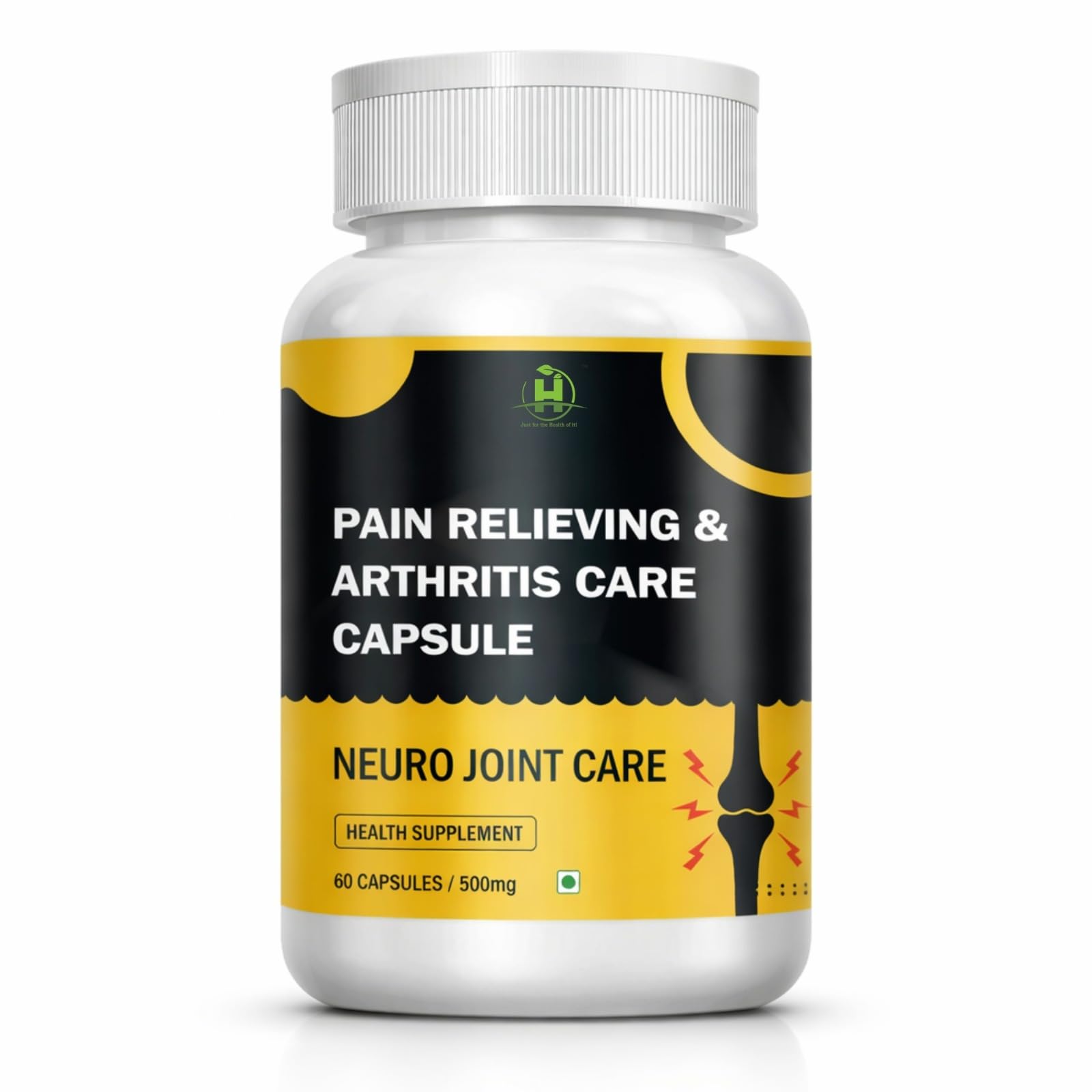 Healthy Nutrition Neuro Joint Care Capsules | Herbal Joint Support Supplement for Mobility, Flexibility & Comfort | Supports Active Lifestyle | Vegetarian Capsules for Men & Women | 60 Caps