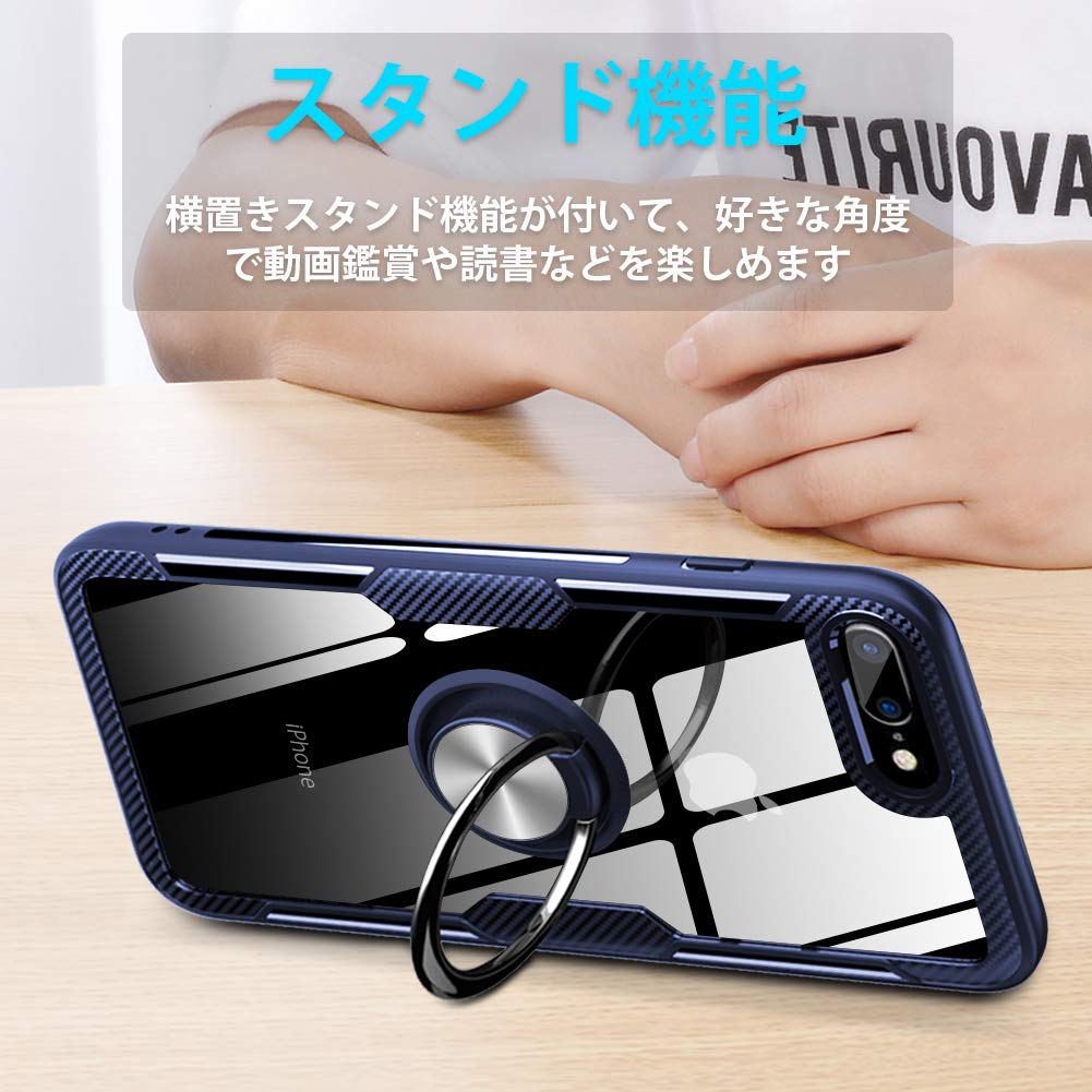 Amazon.co.jp: iPhone 12 Pro Max ケース クリア リング付き 耐衝撃