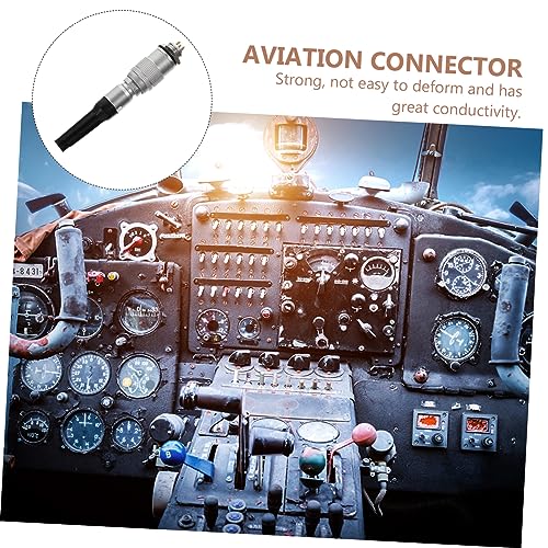 Conector Aviación COHEALI Enchufe Panel Plata miniatura 7