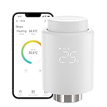 SONOFF Termostato da Radiatore TRVZB, Valvola Termostatica Intelligente,Termostato per Riscaldamento Intelligente con Funzione App, Richiede Hub Zigbee 3.0, Compatibile co Amazon Alexa, Home Assistant