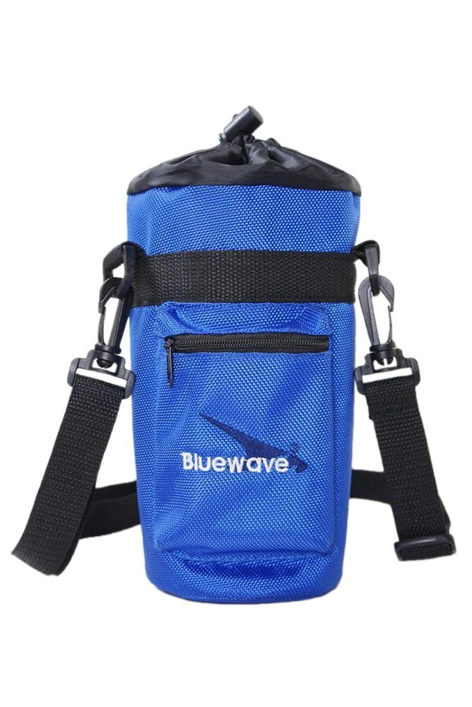 Bluewave 1 Liter Water Bottle Sport Sac Carrier Holder Case/Insulated Portable Sleeve Case for Out-Door Sports Travel (Blue)