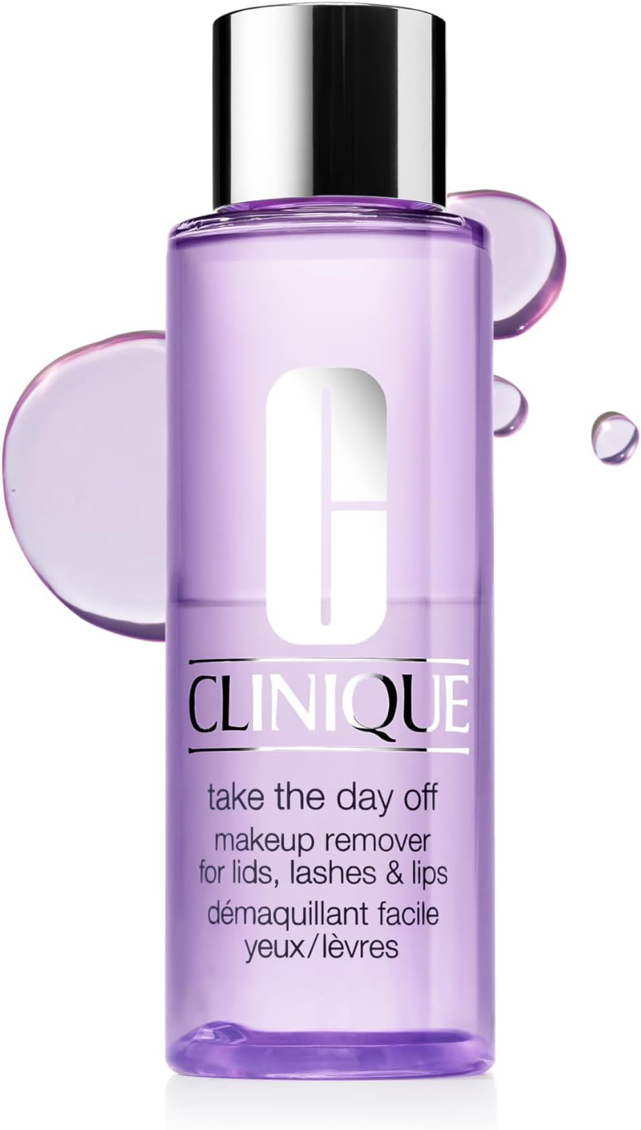Take The Day Off Liquid Makeup Remover For Lids, Lashes, + Lips | Eye Makeup Remover | Oil Free + Non-Irritating | For All Skin Types