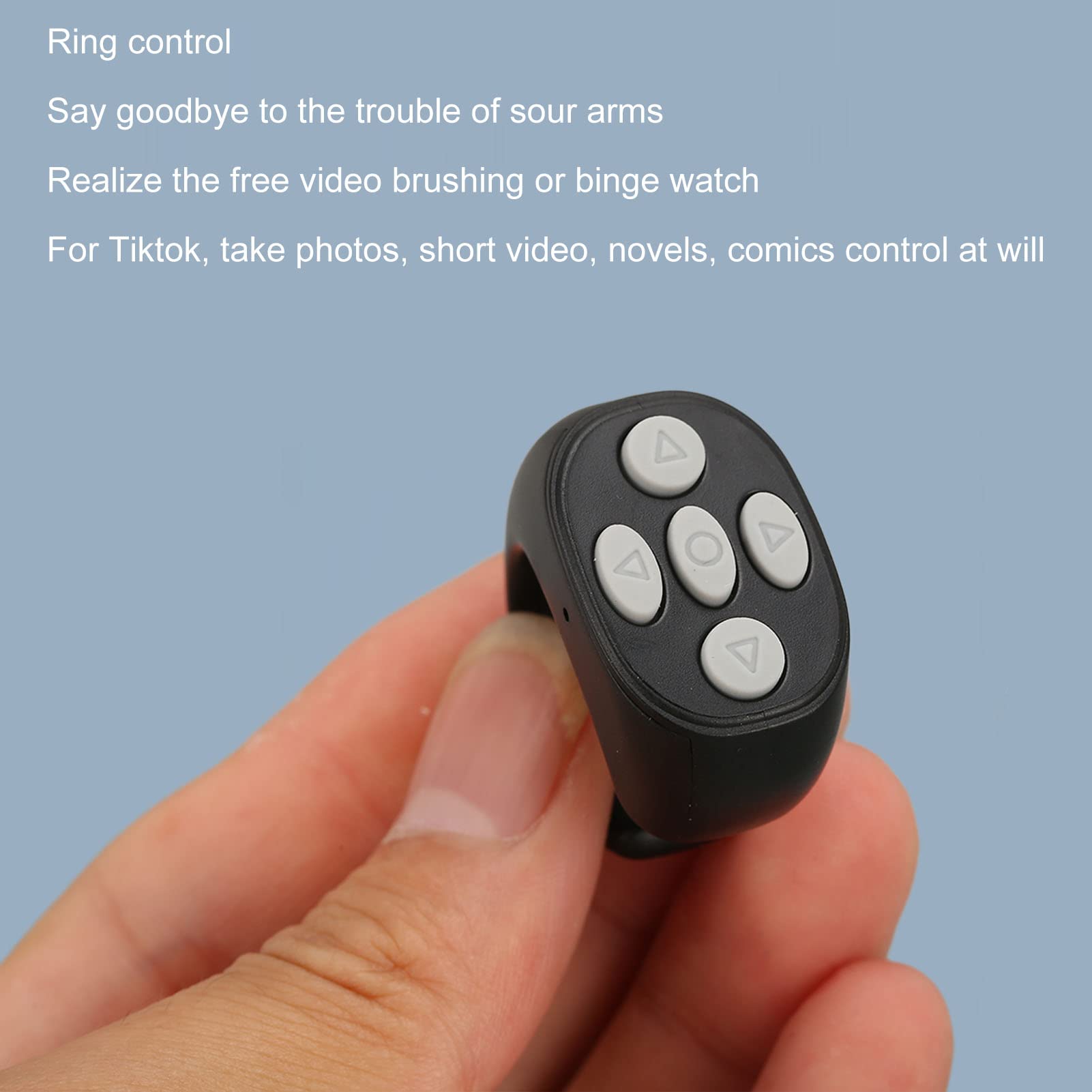 Draadloze Afstandsbediening Page Turner, Draadloze Afstandsbediening voor Mobiele Telefoons Bluetooth Ring-afstandsbediening voor Videoweergave, Elektronische Boekafstandsbediening Page Turner,(Wit Draadloze Afstandsbediening Page Turner, Draadloze Afstandsbediening voor Mobiele Telefoons Bluetooth Ring-afstandsbediening voor Videoweergave, Elektronische Boekafstandsbediening Page Turner,(Wit