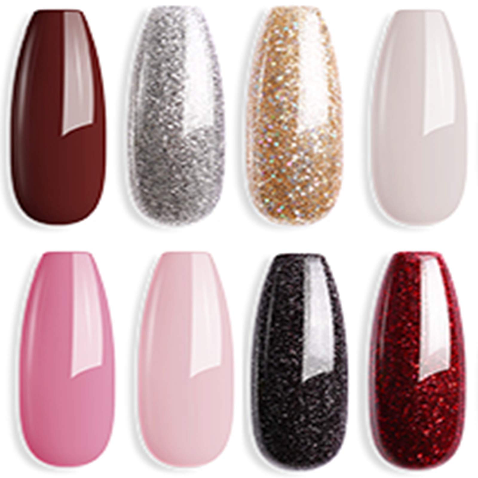 Modelones Studio White Gel Polish, 1 Pcs 15ml White Color Gel Nail Polish Soak Off LED Long Lasting French Manicure Essential Gel Nail Varnish Salon Design DIY at Home Gifts for Women