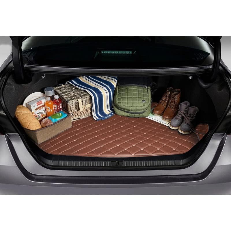Image of Boot Mat for Mahindra XEV 9S | Coffee with Beige Thread