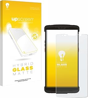 upscreen Matte Screen Protector Glass Film compatible with Newland SD60 Pegasus II - Anti-Glare, Anti-Fingerprint, 9H Glass Protection