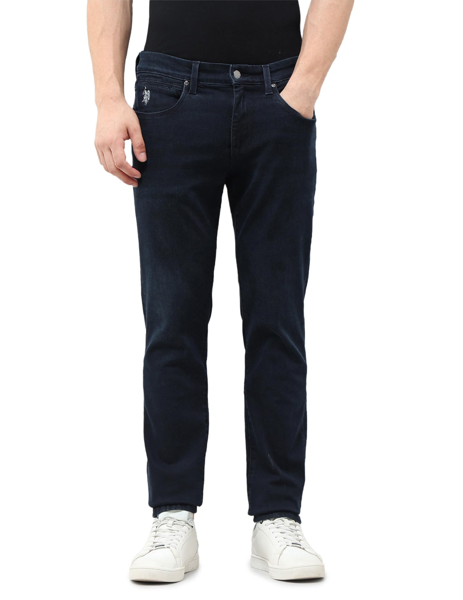 u.s. polo assn. denim co. Men's Brandon Slim Tapered fit Blue Jeans-picture-13