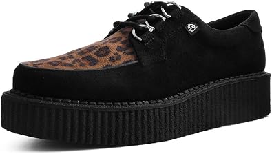 black and leopard shoes