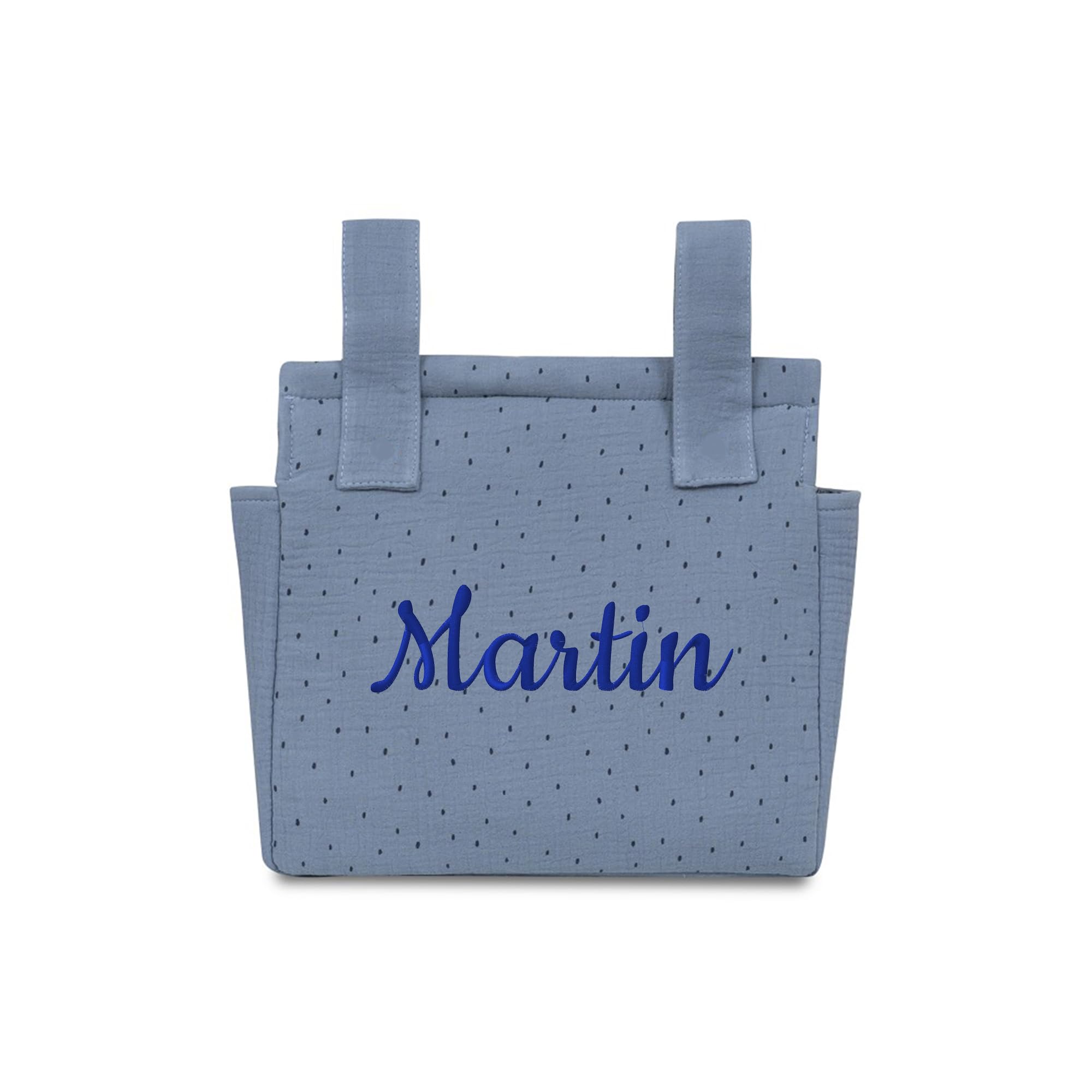 variouss Bolso de talega para silla de paseo o carro de bebé, Bolso organizador de muselina con opcion de personalizado