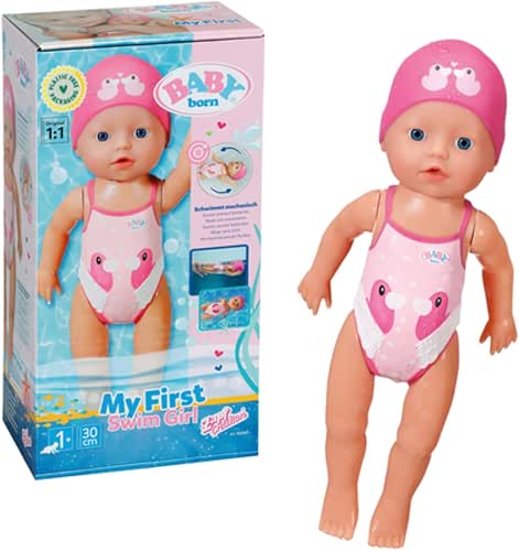 BABY born My First Swim Girl Doll 30cm - For