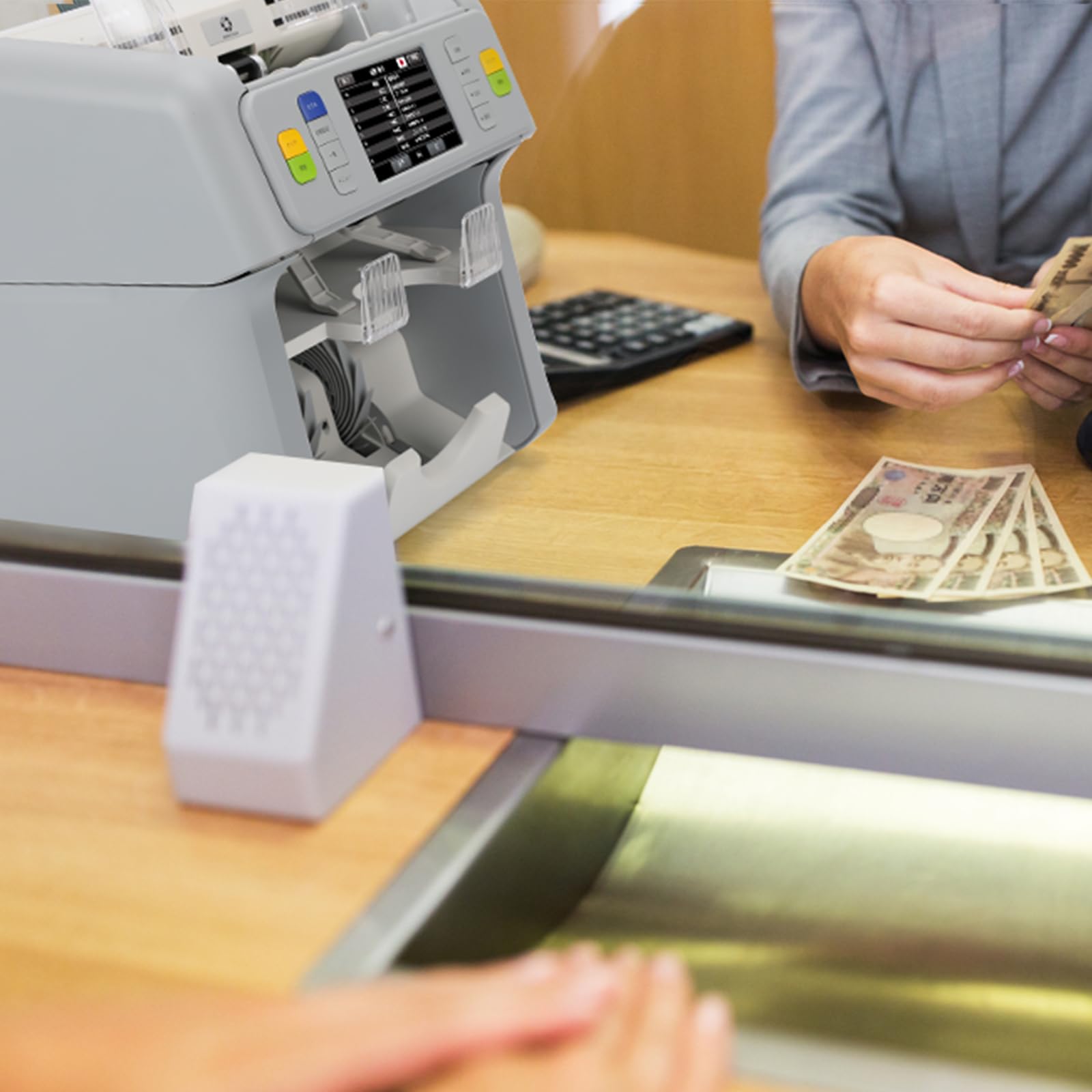 Amazon | MORICASH M165ダブルポケット混合金種紙幣計数機 紙幣