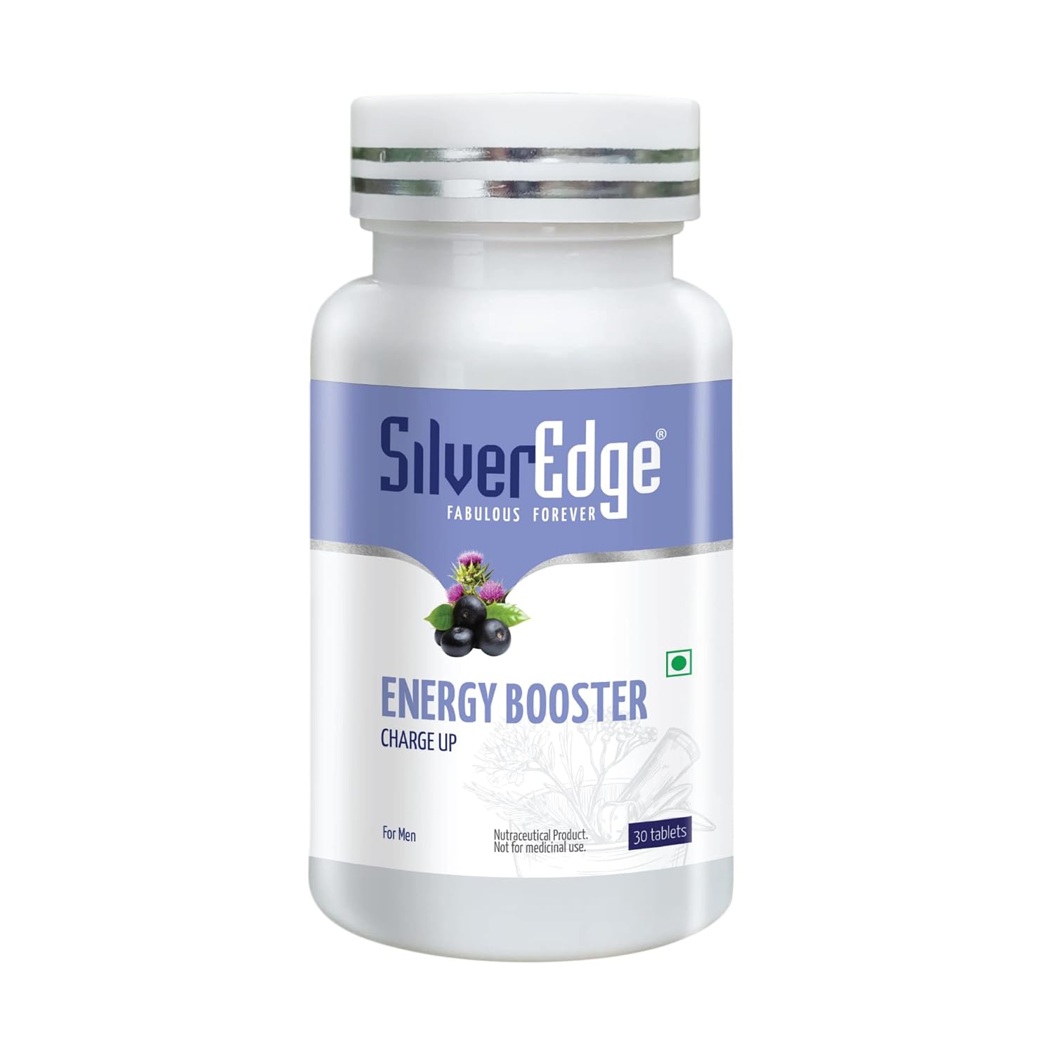 Buy SilverEdge Energy Booster Testosterone Booster Nutritional 30