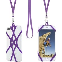 Gear Beast Universal Web Cell Phone Lanyard Compatible with iPhone, Galaxy & Most Smartphones Includes Phone Case Holder, Shoelace Neck Strap 3 Pack