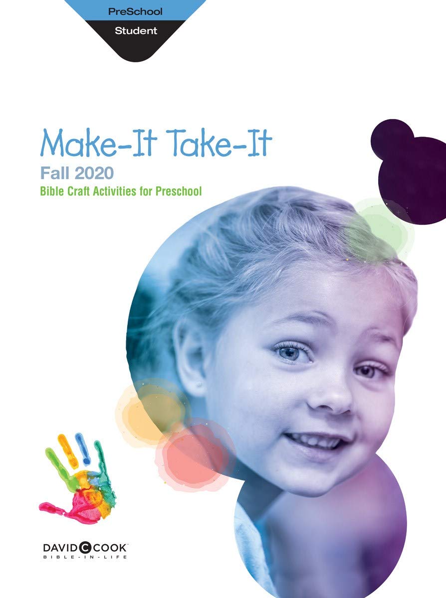 David C. Cook Bible-in-Life Preschool Make-It/Take-It (Craft & Take Home) - Fall 2015