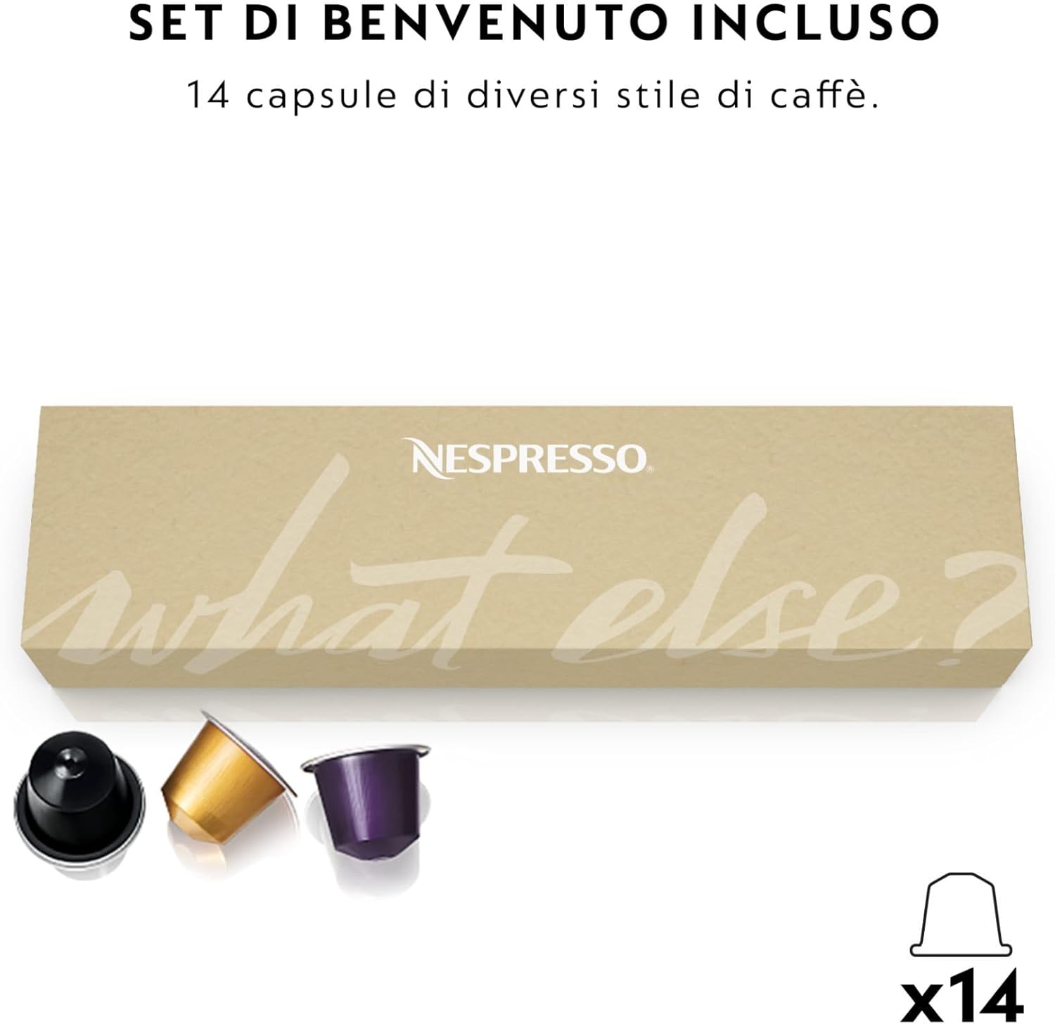 Nespresso Inissia by De’Longhi Espresso Machine with Aeroccino3 Frother EN80BAE, Black
