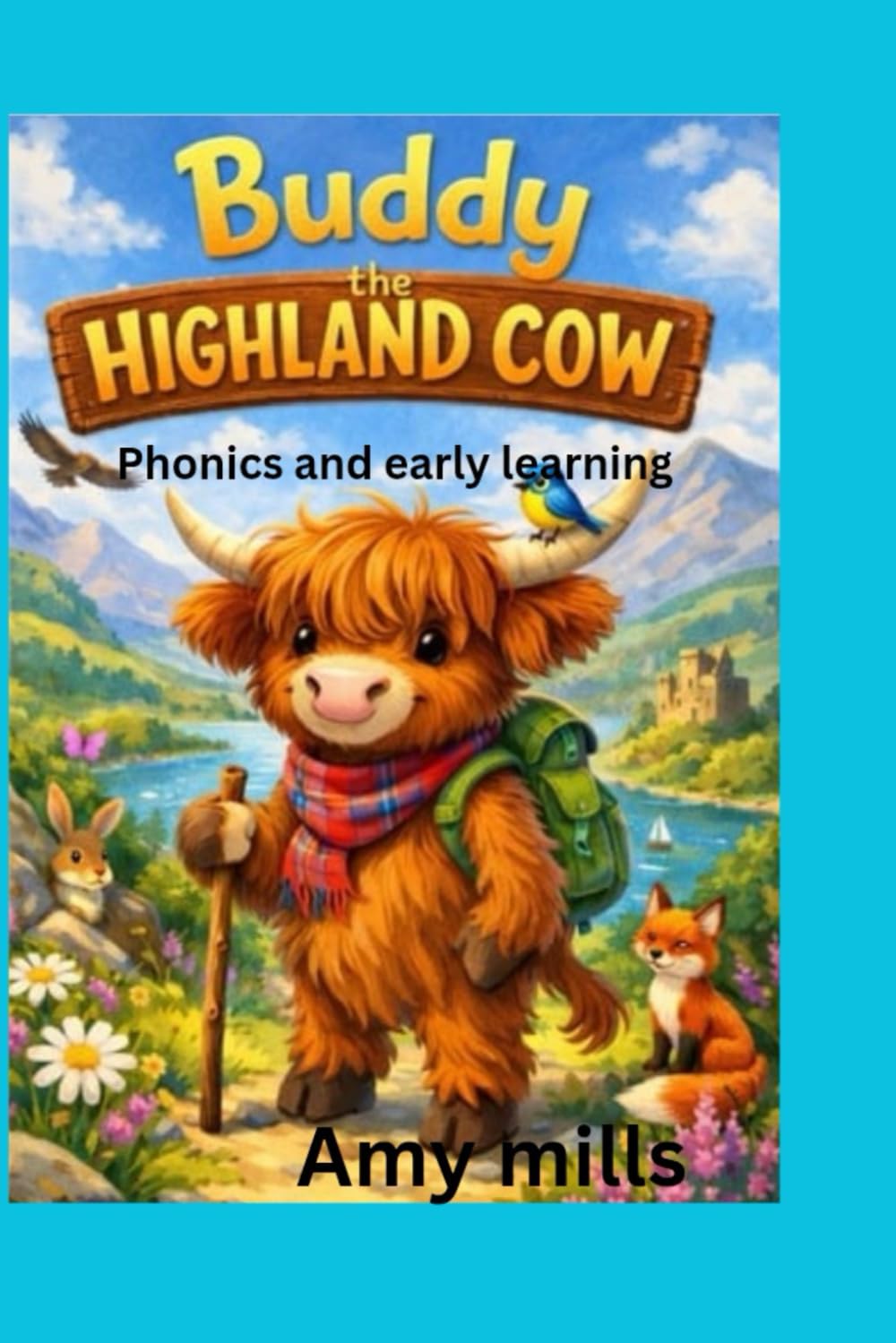 Buddy the highland cow: Includes phonics and early learning support