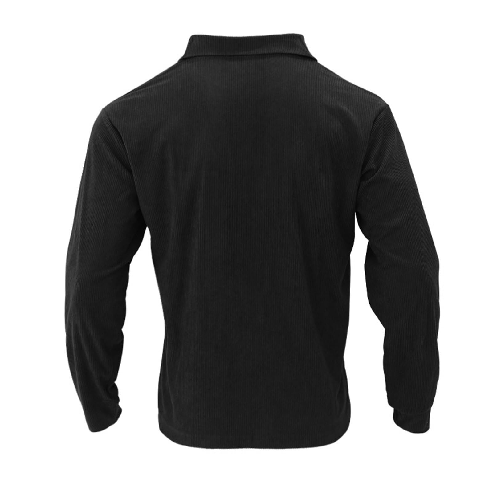 Cord Jacke Herren mit Button und Taschen jacken Einfarbig Freizeitjacke Slim Fit Übergangsjacke Weich bequem wintermantel Winter warm Übergangshemd Outdoorjacke Traditionell Mantel