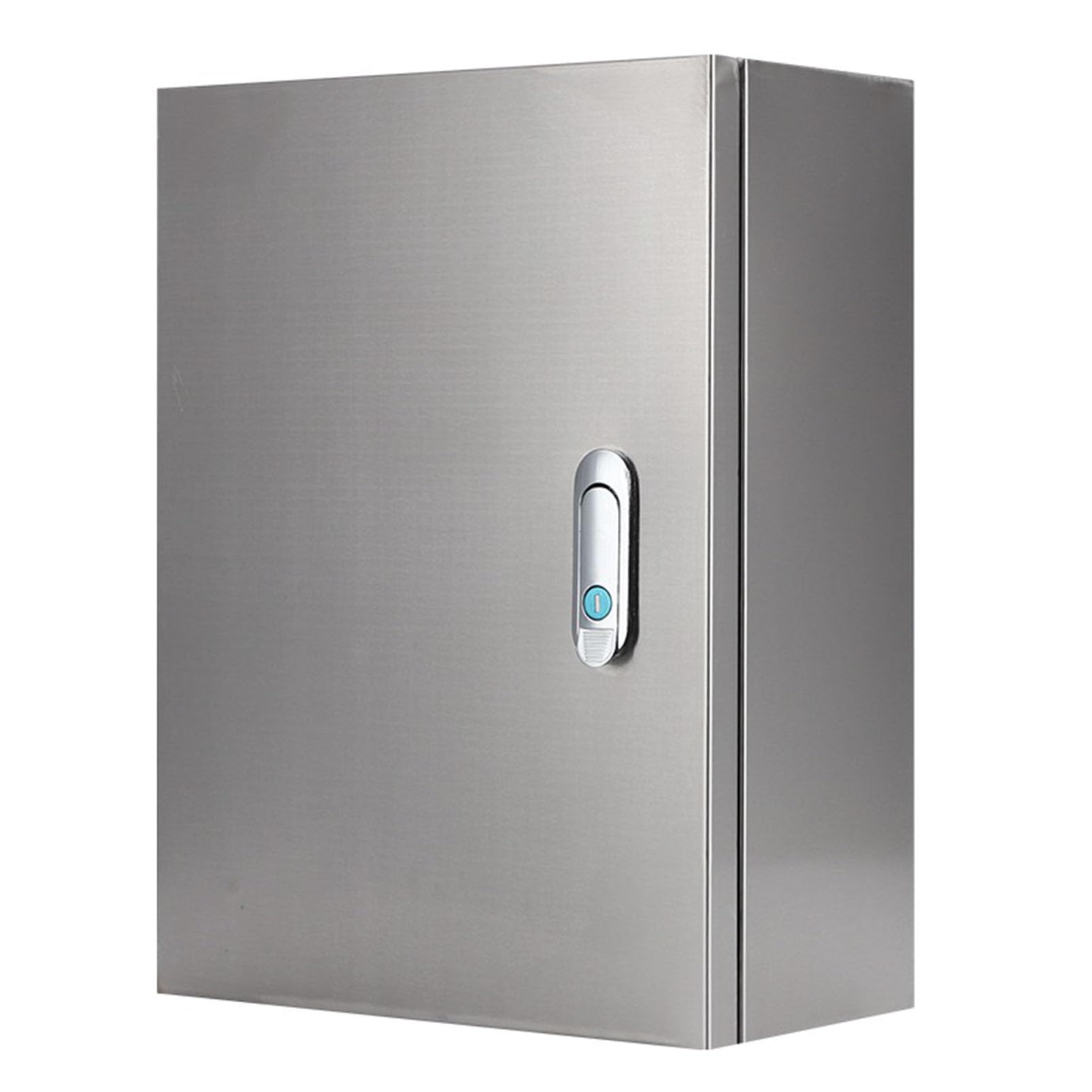 Genérico Caja de recinto eléctrico montada en la Pared, Caja Protectora de Cargador EV de Acero Inoxidable con Bloqueo de Llave, Caja de unión Impermeable