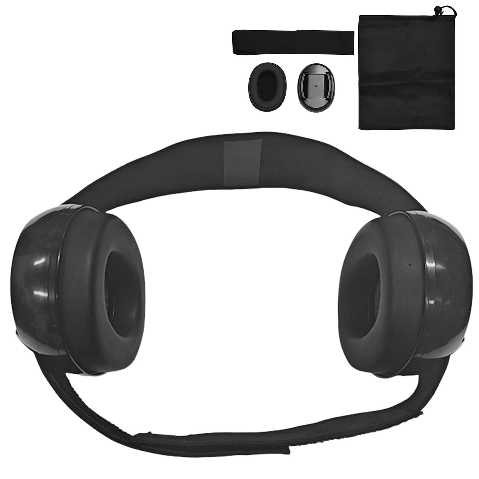 Casque anti bruit adulte, Casque anti bruit sommeil, protection contre le bruit élastique réglable, idéal pour les voyages