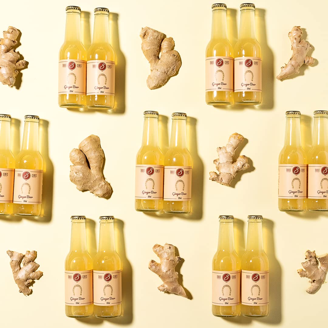 Three Cents Ginger Beer 24x200ml