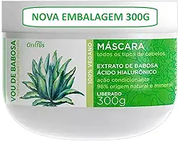Máscara Hidratação Brilho Griffus Vou De Babosa 300g Vegano