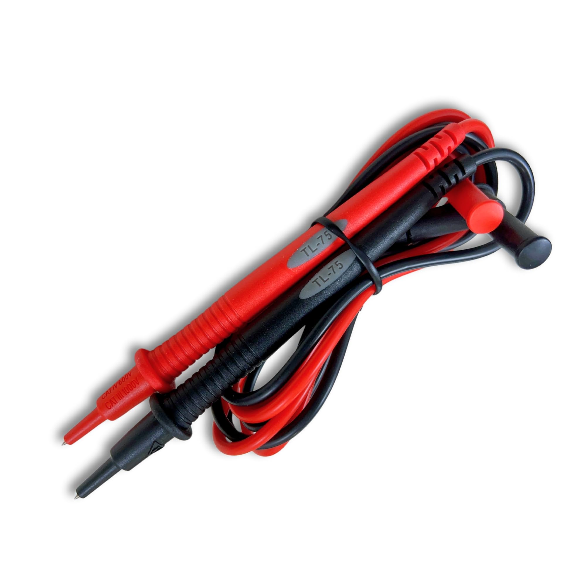 Metravi TL-75 Double-insulated Silicon Test Leads CATIII 1000V CAT IV 600V (for Multimeters & Clamp Meters)-image-25