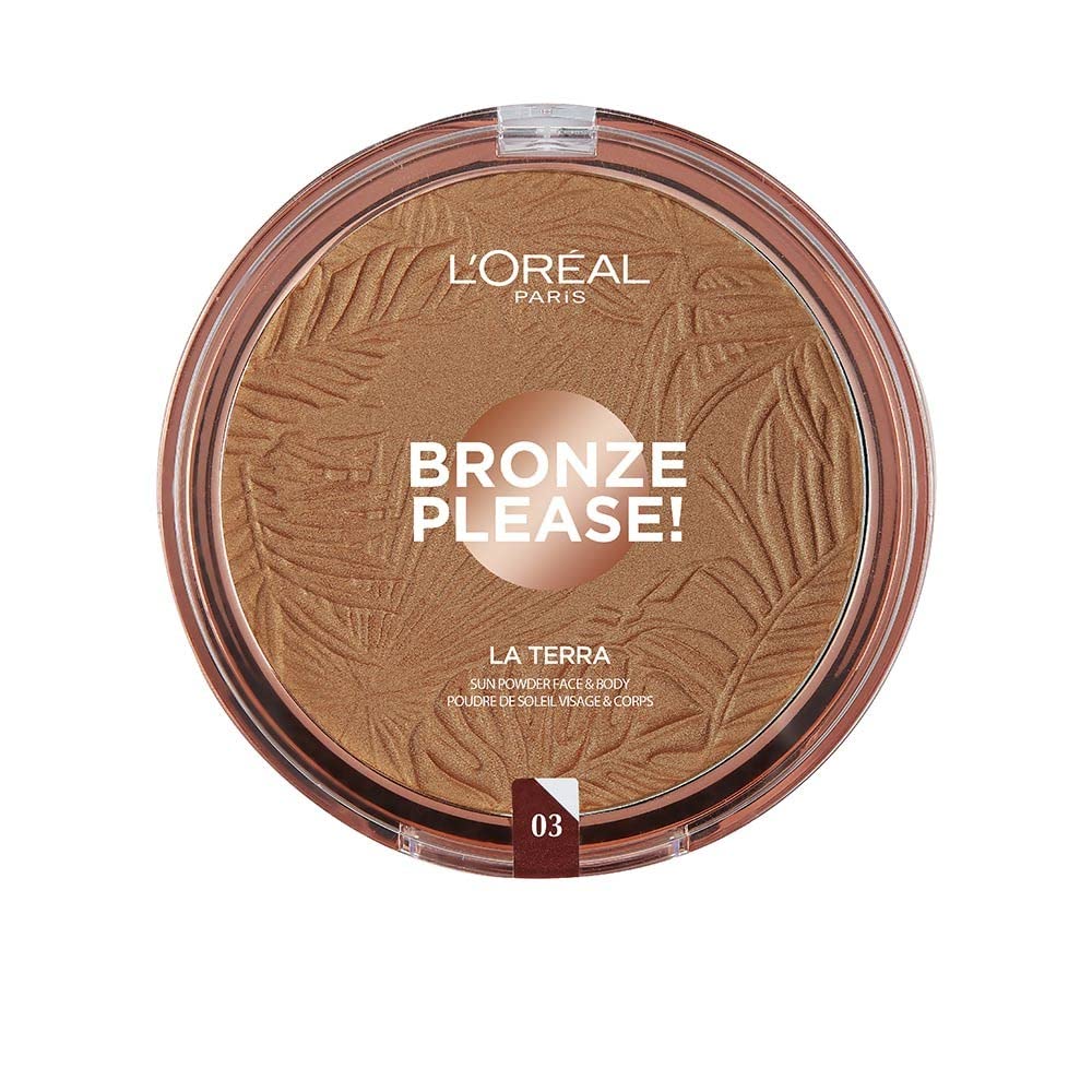 L'Oreal Paris Make-​up Designer Glam Bronze La Terra, Polvos Bronceadores, Tono 03 Panarea