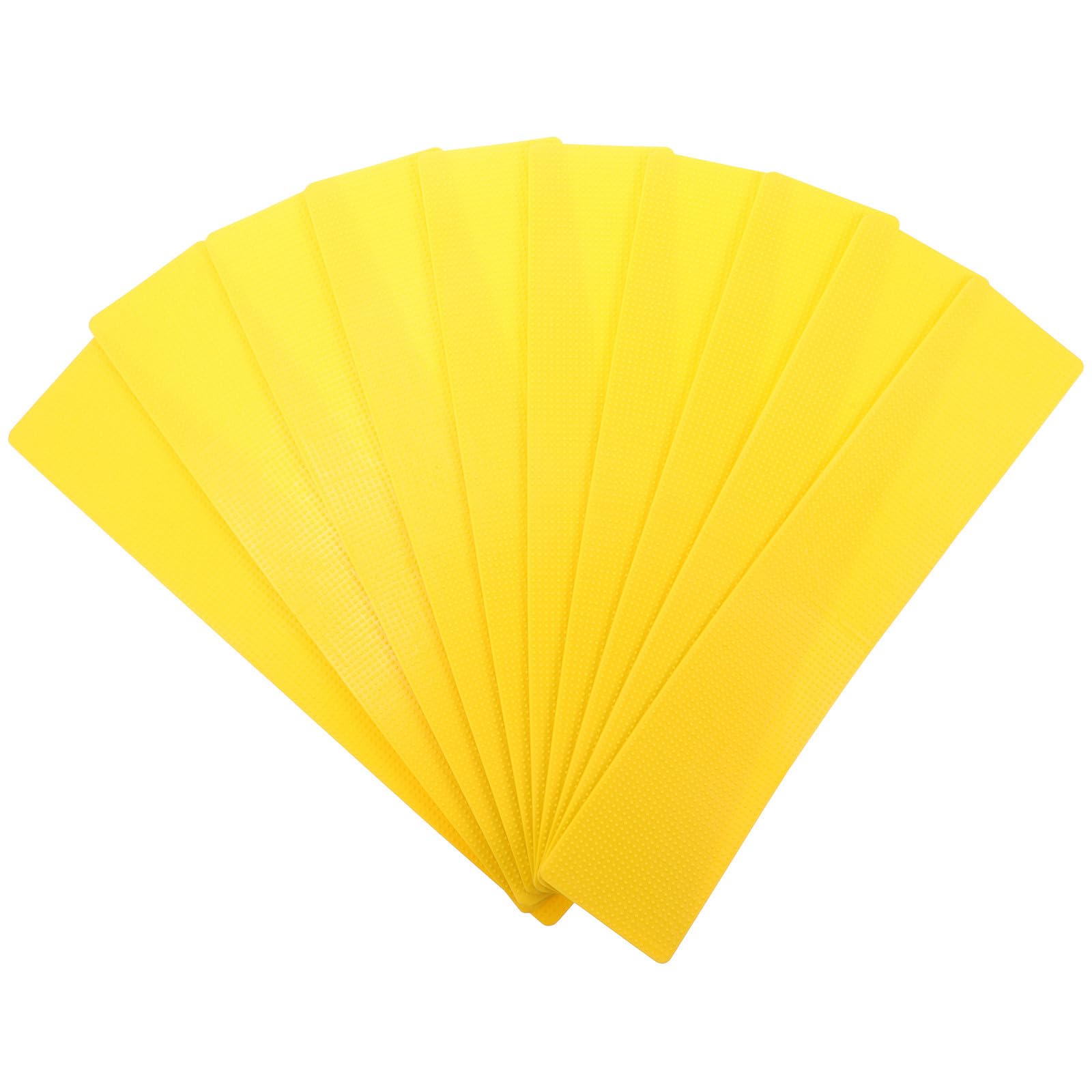 Housoutil Marqueurs de Position au Sol 10 Pièces en PVC Jaune pour Football