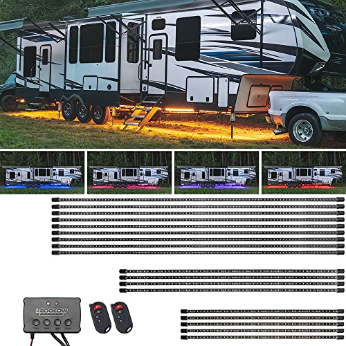 LEDGlow 18pc Million Color RV Underglow Kit