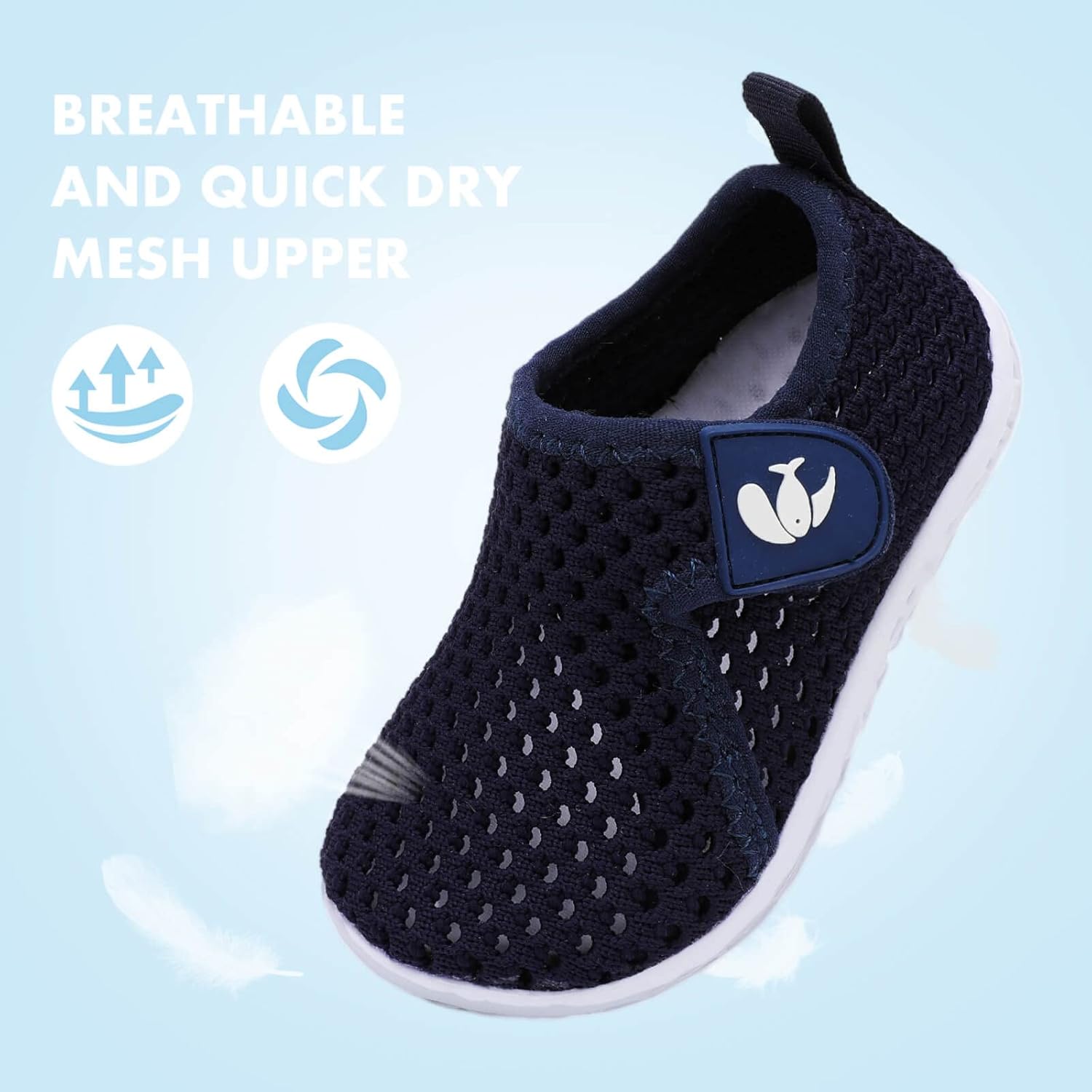 JOINFREE Baby Toddler Water Shoes Boys Girls Sandals Barefoot Kids Breathable Sneakers Shoes for Walking Running - Image 4