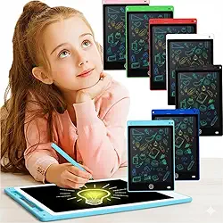 Tablet Infantil Criativo 12" – Lousa LCD Colorida, Ideal para Presentes Educativos