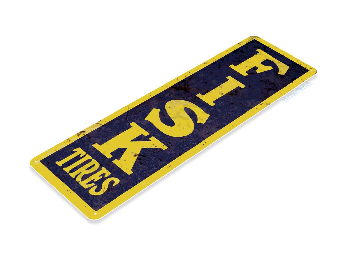 Amazon.com: Tinworld Tin Sign: Fisk Tires Rustic Retro Garage Auto