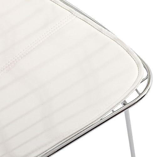 Miniatura 6 de Juego de 1 réplica Harry Bertoia Silla Lateral Blanco