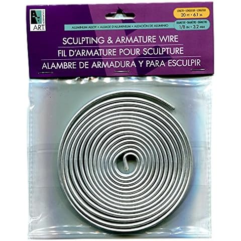 Art Alternatives Armature Wire Coil 1/8In X20Ft Cover