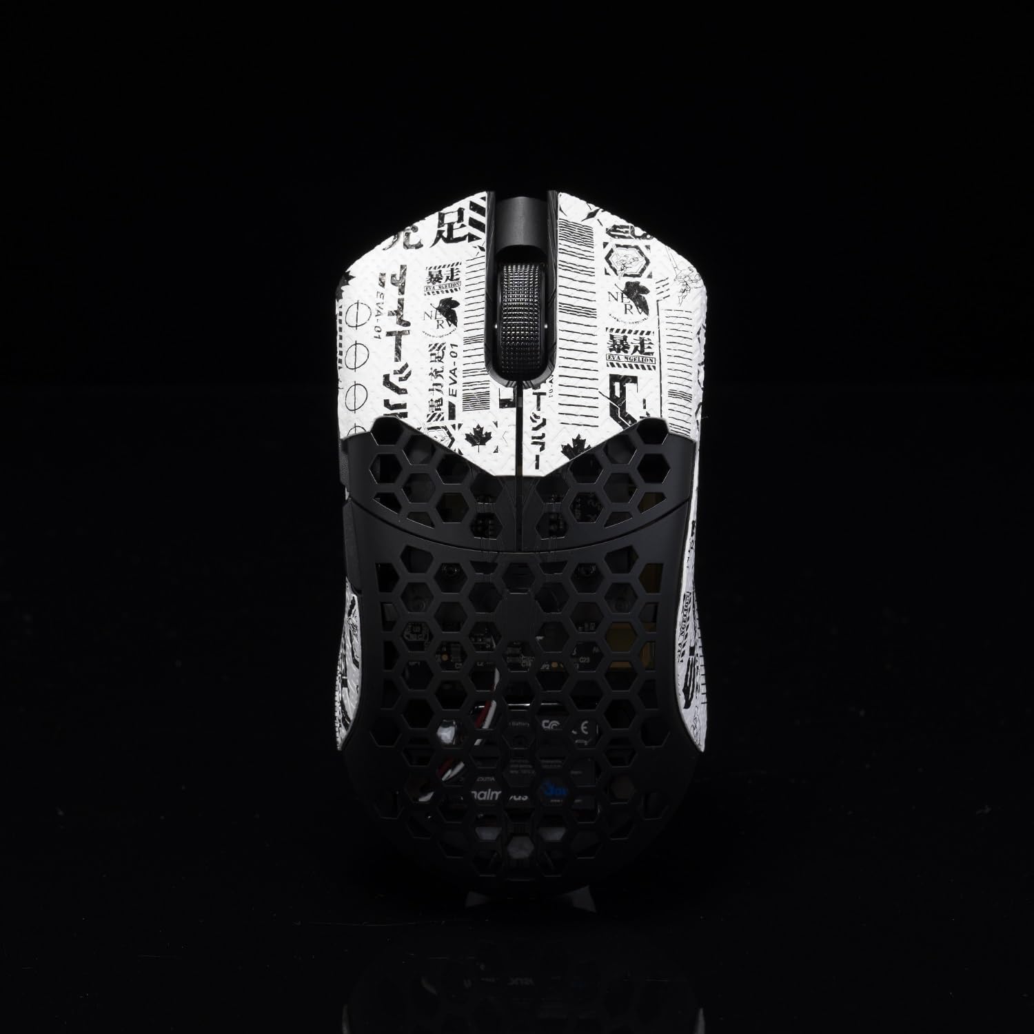 Mouse Anti Slip Grip Tape, Sweat Resistant Sticker for Finalmouse UltralightX Wireless Gaming Mouse Upgrade Kit (Color : 4, Size : Large)