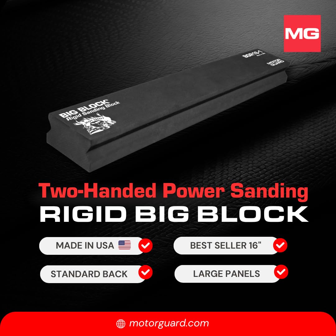 Motor Guard BGR161 Sanding Block - Rigid PSA -4 Motor Guard BGR161 Sanding Block - Rigid PSA -4
