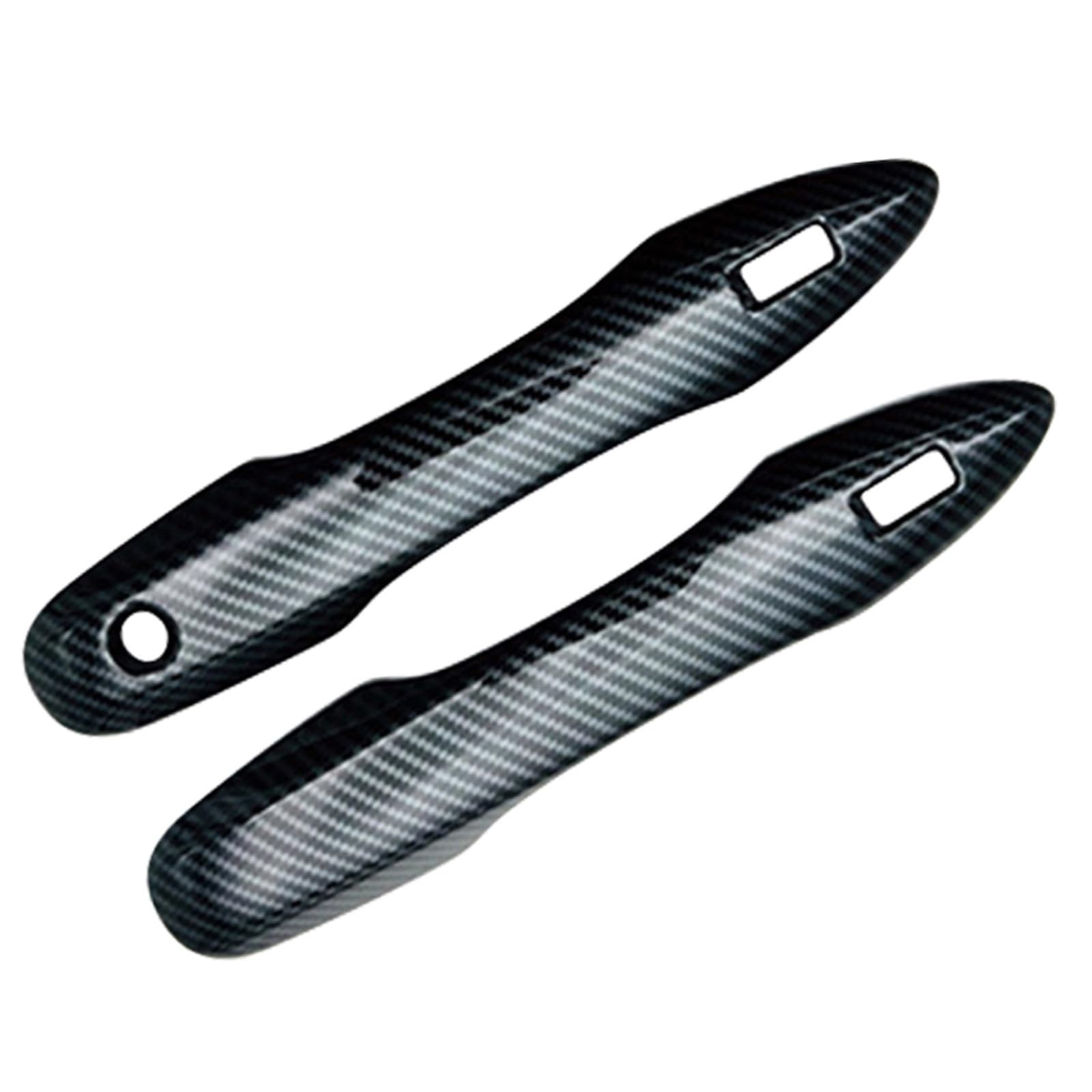 Lzbzhb Carbon Fiber Car Exterior Outsidedoor Handle For Toyota For Prius 60 2023 Car Exterior Door For Smart Handle Protection Coration Cover Sticker Accessories(Carbon Fiber)