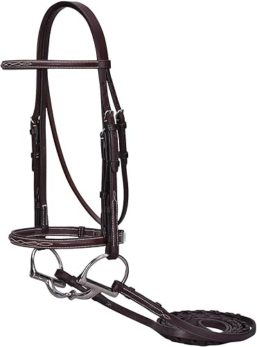 Dover Saddlery Suffolk Hunter Bridle, Marrón