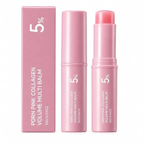 PDRN Pink Collagen Volume Multi Balm Stick, 2 Pack, Hydrating
