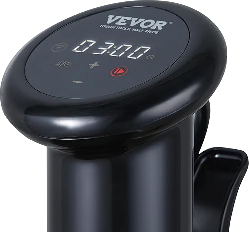 Miniatura 8 de VEVOR Máquina Sous Vide con control de aplicación Bluetooth Wi-Fi Connect, circulación de inmersión de 1200 W, IPX7 impermeable, con control de