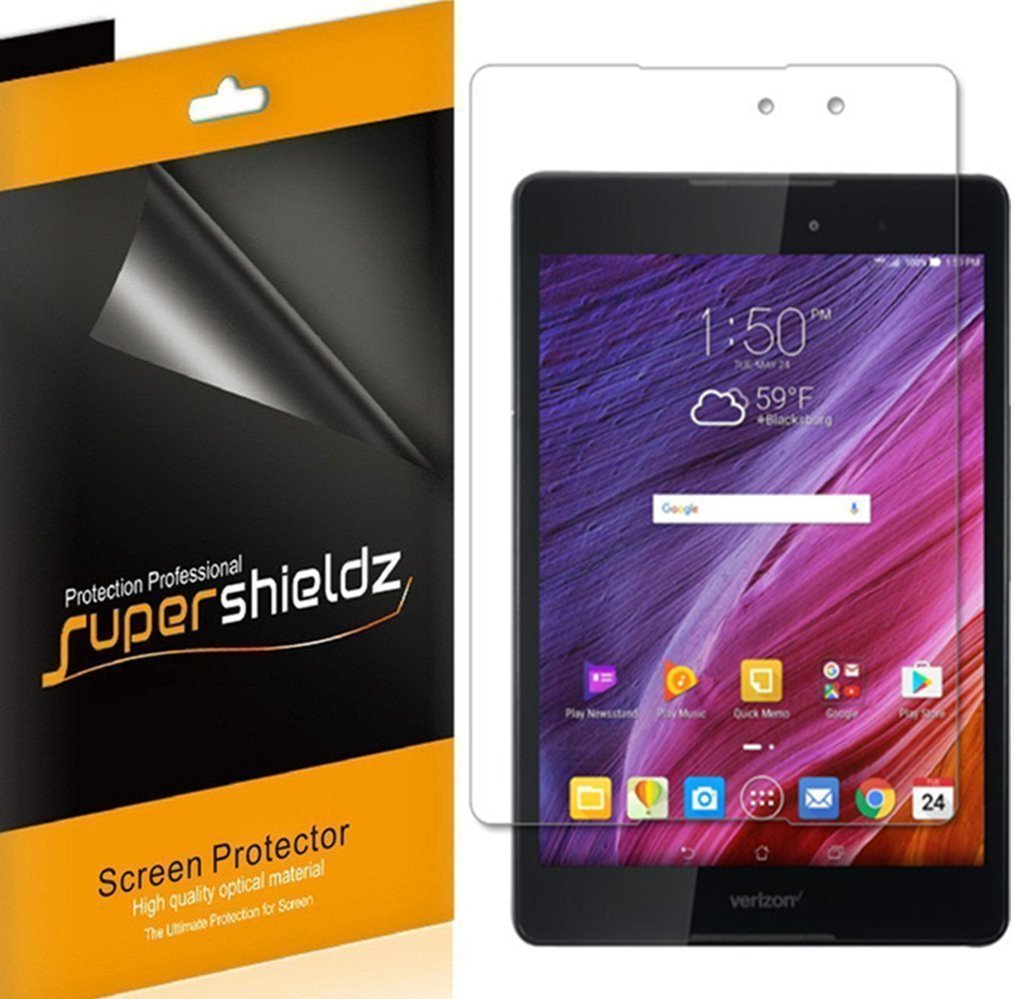 Supershieldz (3 Pack) Designed for Asus (ZenPad Z8) Screen Protector, 0.23mm High Definition Clear Shield (PET)