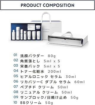 Skin Care Collection 10 Varieties Full Set Package
