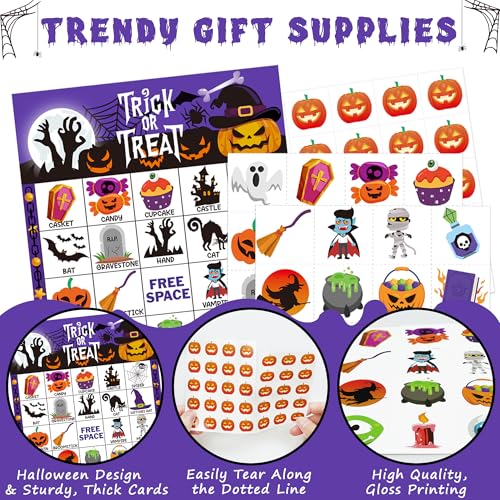 Yoqipati CARDS For 24 Players Halloween Bingo Games thumb #3