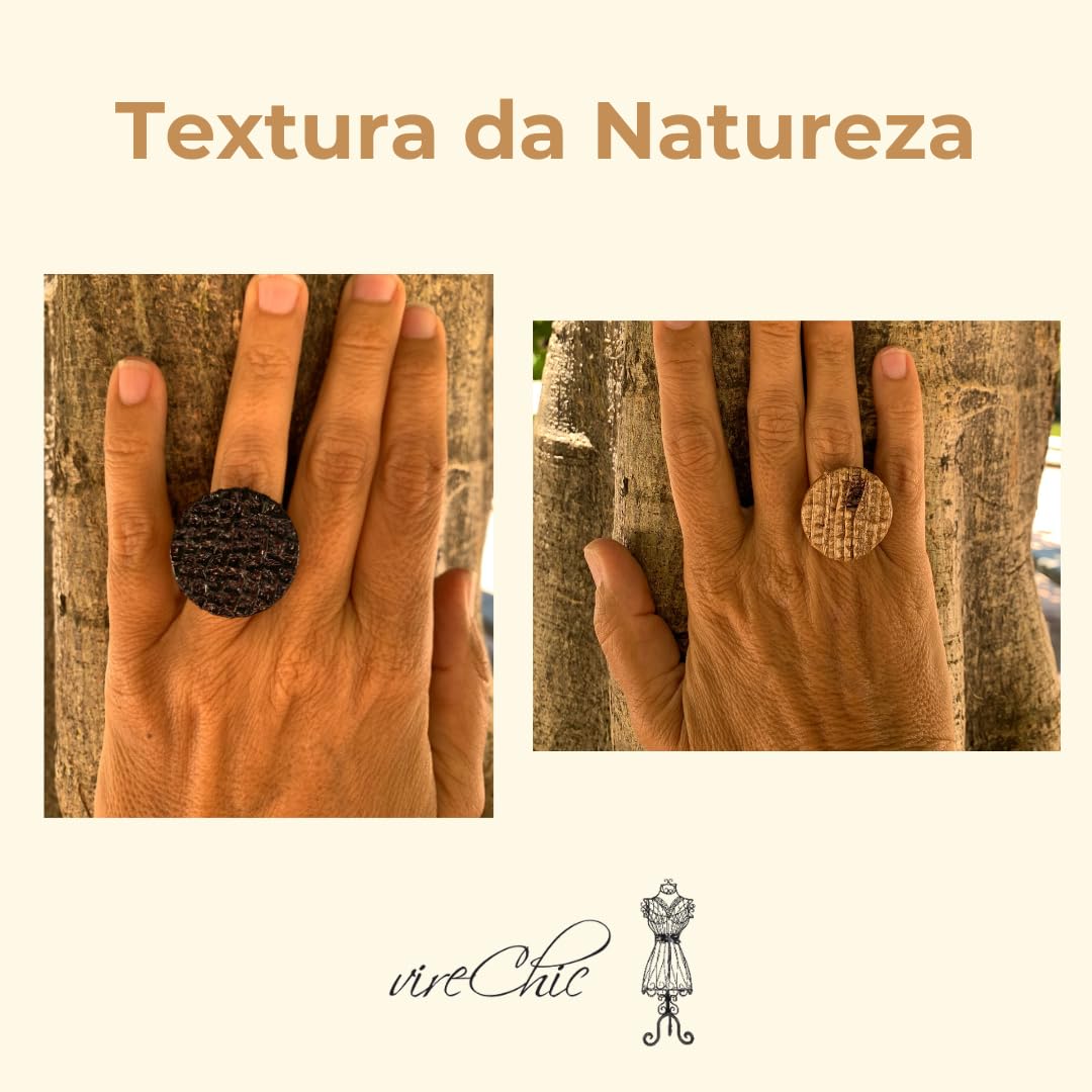 VIRECHIC – Anel adjustavel Disco de Fibra de Banana – Biju Feminina Eco-Friendly, Acessório Feminino Raro e Feito com Papel Reciclado, VEGANA e Artesanal, Charme e Raridade… em promoção! Veja a oferta e mais achadinhos de Bijuterias 5 Hoje é o melhor dia para comprar VIRECHIC – Anel adjustavel Disco de Fibra de Banana – Biju Feminina Eco-Friendly, Acessório Feminino Raro e Feito com Papel Reciclado, VEGANA e Artesanal, Charme e Raridade… com aquele preço maroto! Promoção! Aproveite a oferta! 5