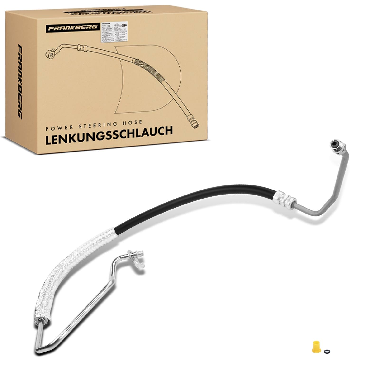 Frankberg Manguera de dirección asistida Compatible con Mondeo III Turnier BWY Mondeo III B5Y Mondeo III Berlina B4Y Replace# 4389082,1211272